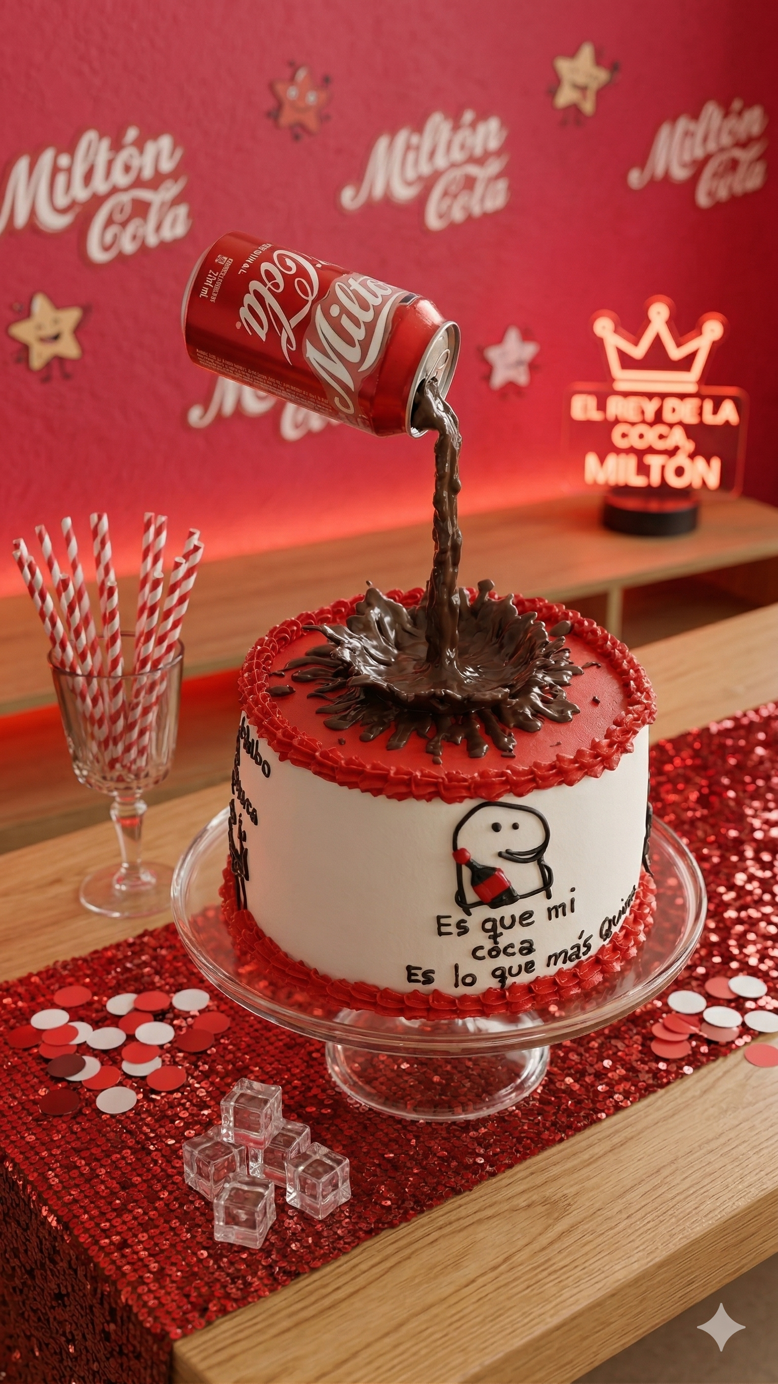 Torta con rosas de crema — decoración elegante